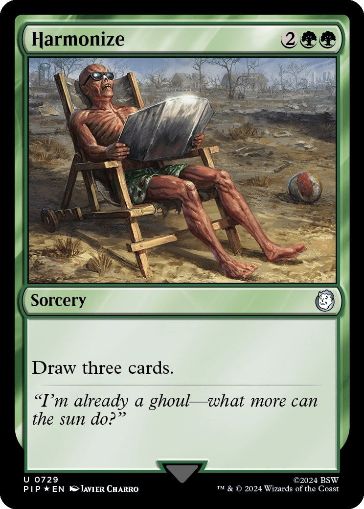 Harmonize (Surge Foil) (729) (Universes Beyond: Fallout)