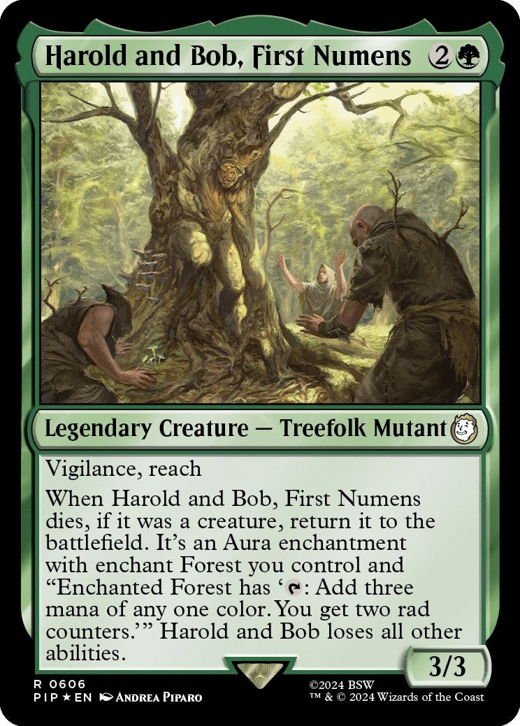 Harold and Bob, First Numens (Surge Foil) (606) (Universes Beyond: Fallout)