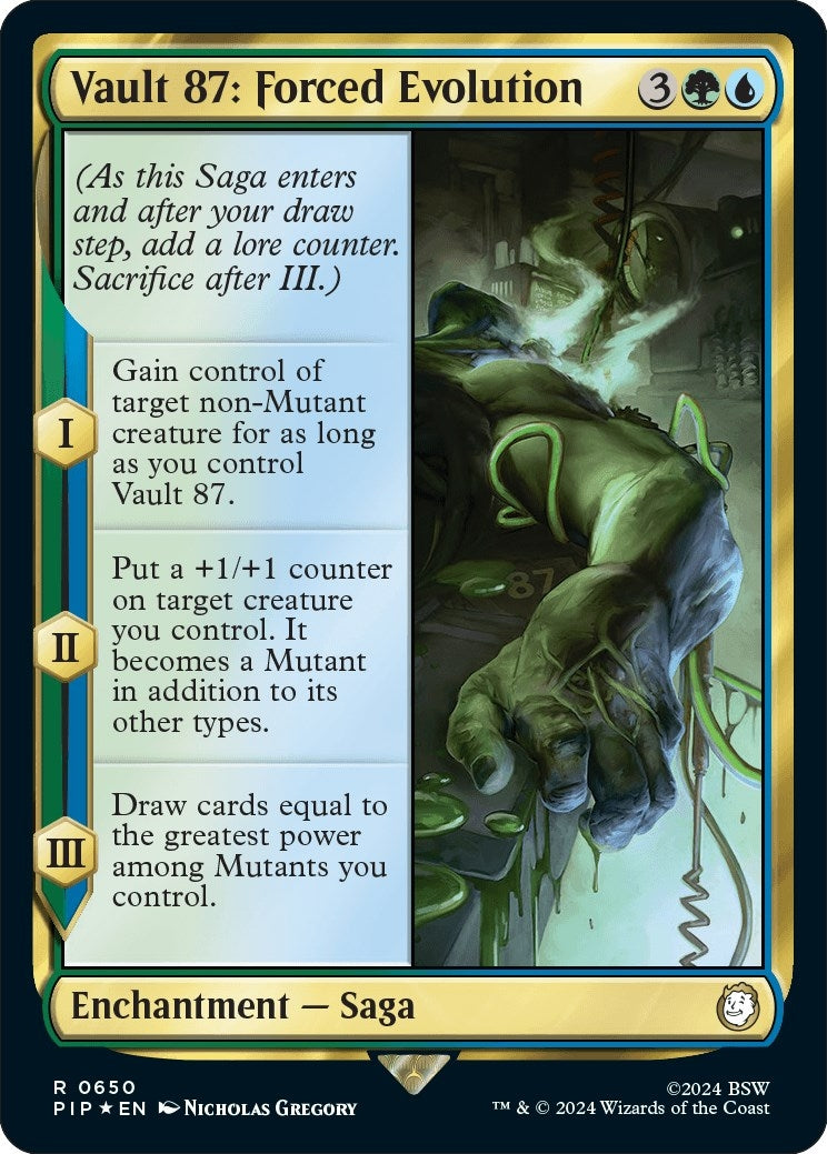 Image for Vault 87: Forced Evolution (Surge Foil) (650) - Magic: The Gathering