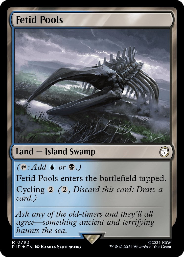 Fetid Pools (Surge Foil) (793) (Universes Beyond: Fallout)