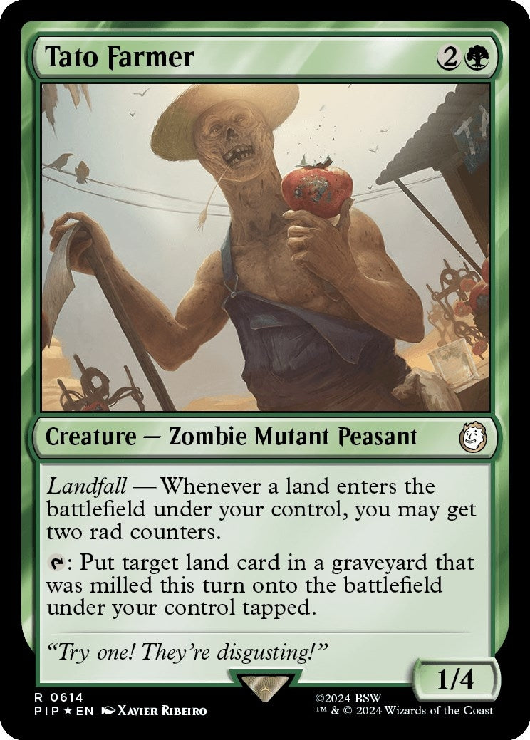 Tato Farmer (Surge Foil) (614) (Universes Beyond: Fallout)