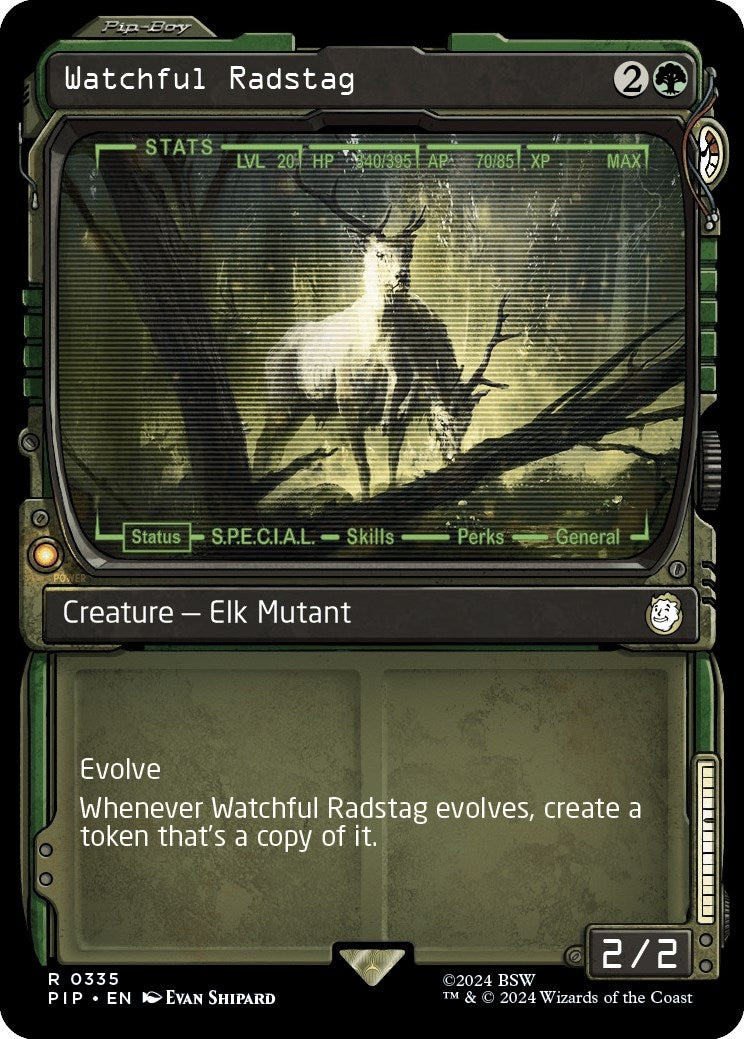 Image for Watchful Radstag (Showcase) (335) - Magic: The Gathering