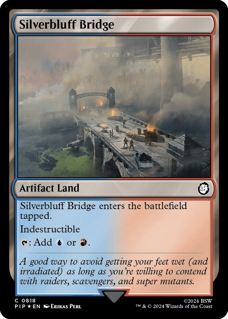 Silverbluff Bridge (Surge Foil) (818) (Universes Beyond: Fallout)