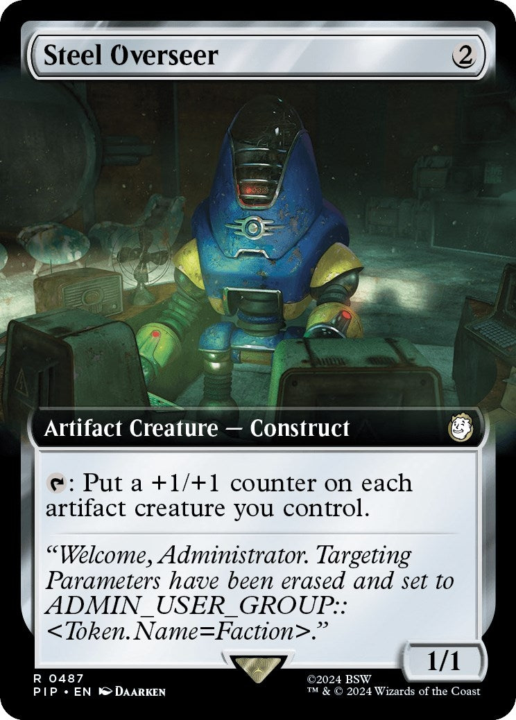Steel Overseer (Extended Art) (487) (Universes Beyond: Fallout)