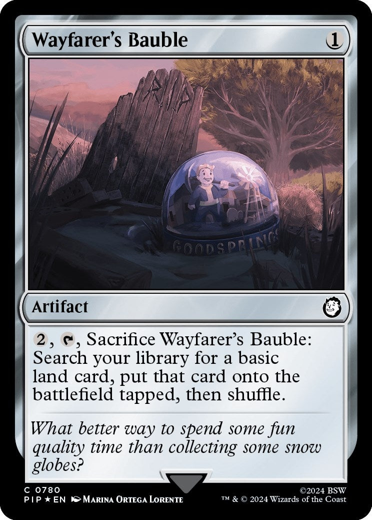Wayfarer's Bauble (Surge Foil) (780) (Universes Beyond: Fallout)