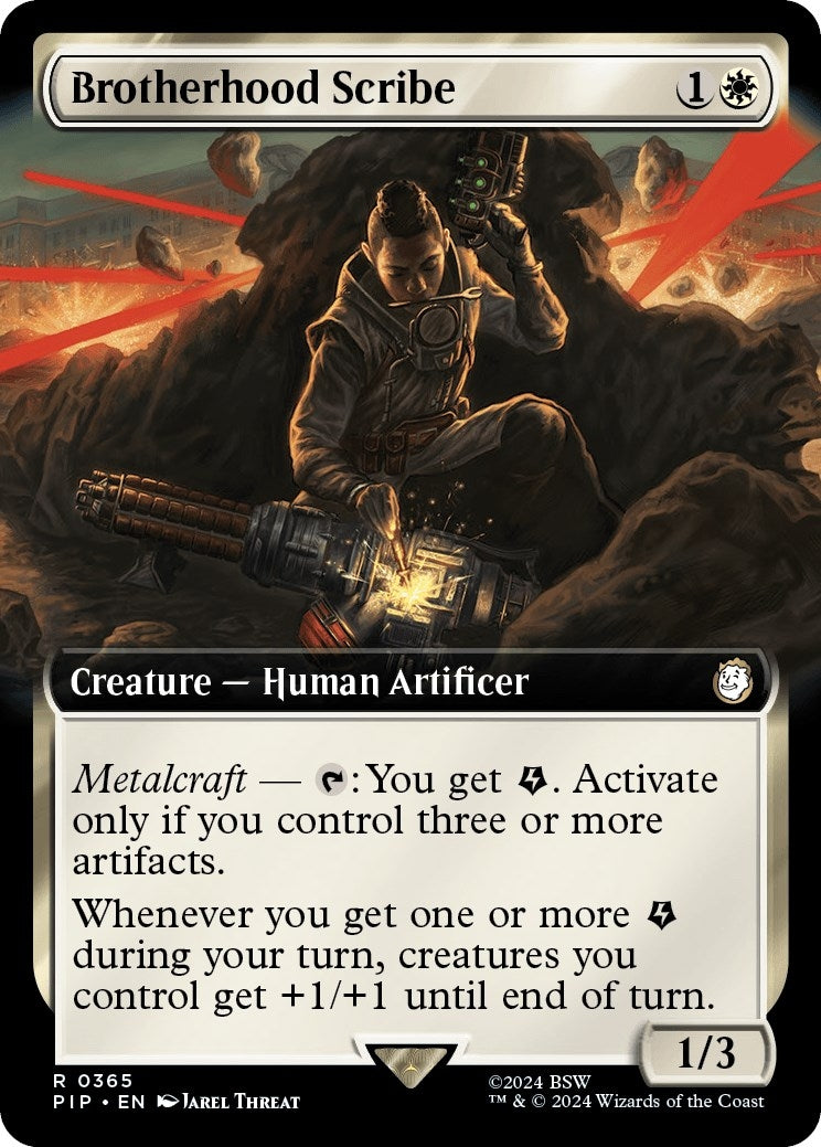 Brotherhood Scribe (Extended Art) (365) (Universes Beyond: Fallout)