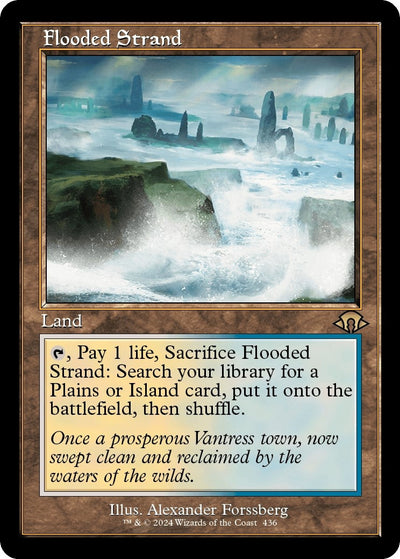 Flooded Strand (Retro Frame) (436) (Modern Horizons 3)