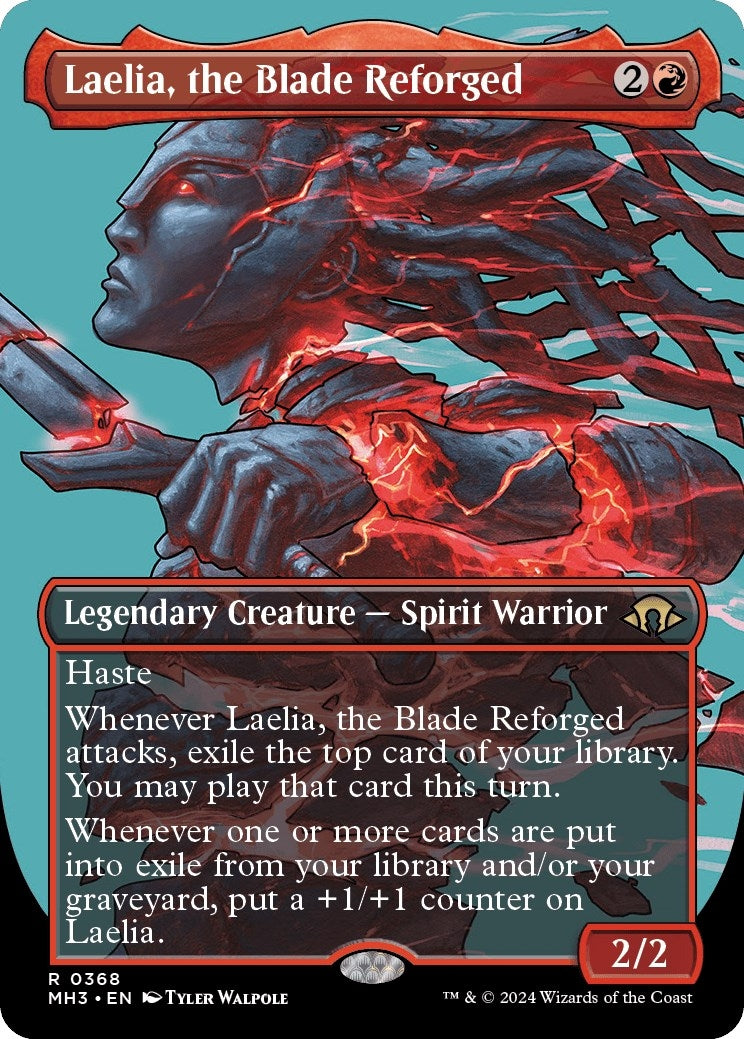 Laelia, the Blade Reforged (Borderless) (368) (Modern Horizons 3)