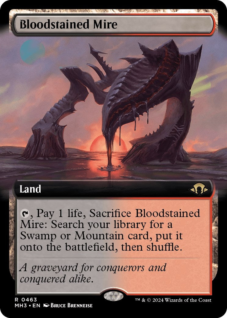 Bloodstained Mire (Extended Art) (463) (Modern Horizons 3)