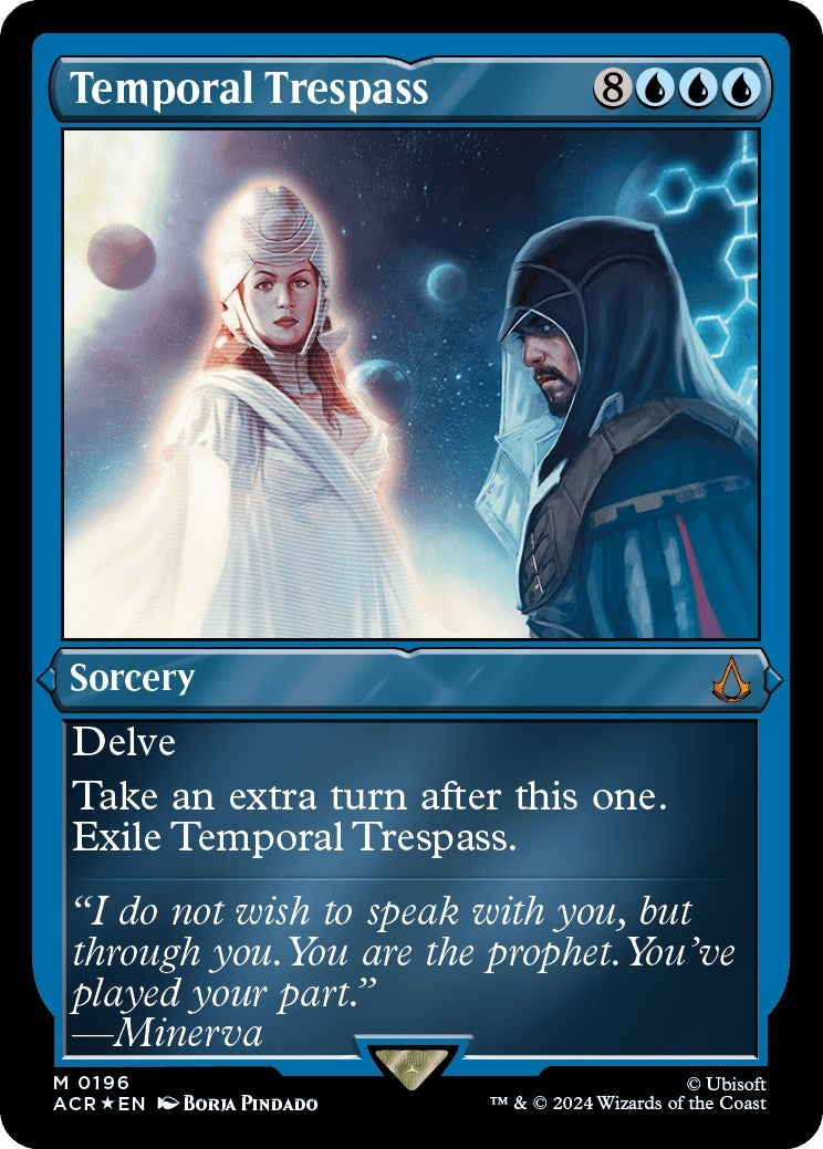 Temporal Trespass (Foil Etched) (196) (Universes Beyond: Assassin's Creed)