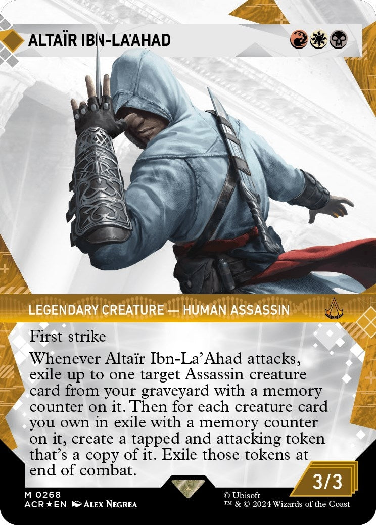 Altair Ibn-La'Ahad (Showcase) (Textured Foil) (268) (Universes Beyond: Assassin's Creed)