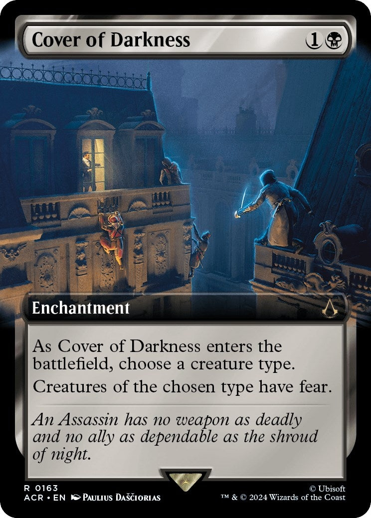 Cover of Darkness (Extended Art) (163) (Universes Beyond: Assassin's Creed)