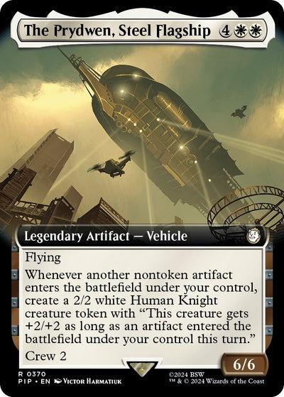 The Prydwen, Steel Flagship (Extended Art) (370) (Universes Beyond: Fallout)