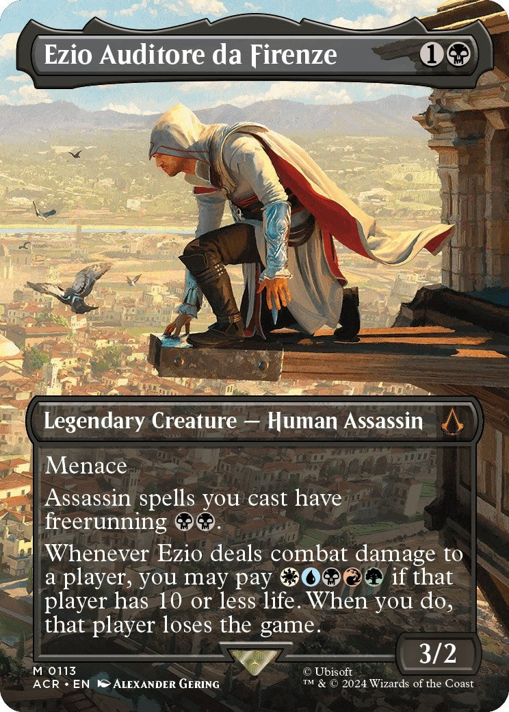 Ezio Auditore da Firenze (Borderless) (113) (Universes Beyond: Assassin's Creed)