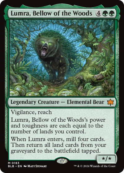 Lumra, Bellow of the Woods (183) (Bloomburrow)