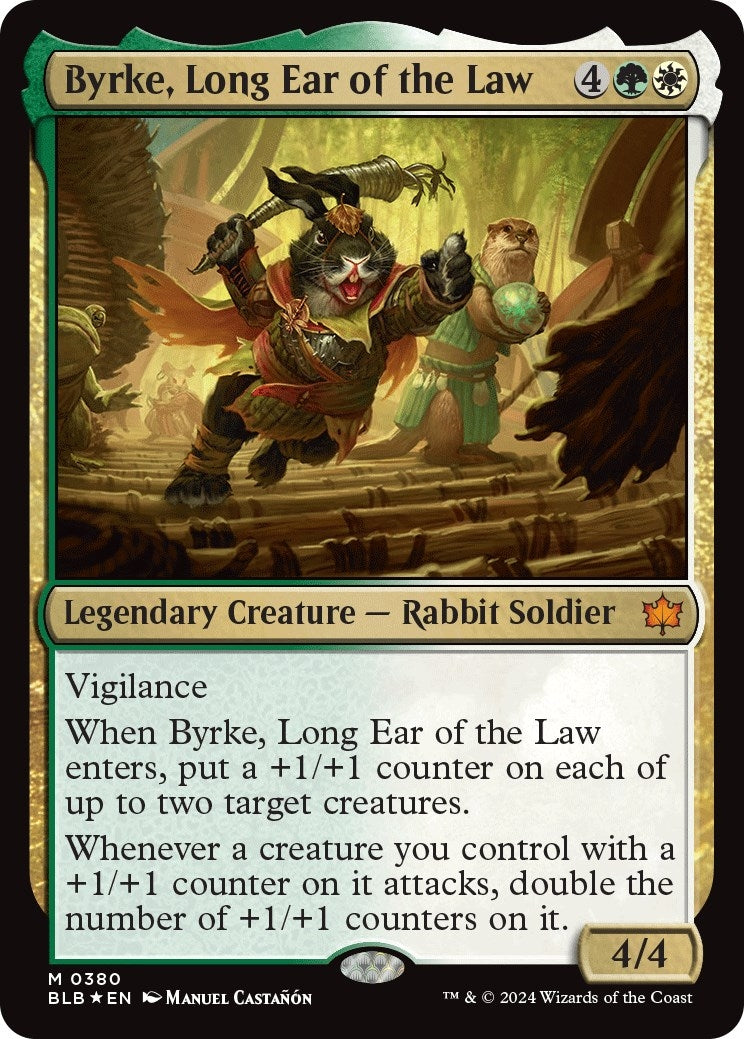 Byrke, Long Ear of the Law (380) (Bloomburrow)