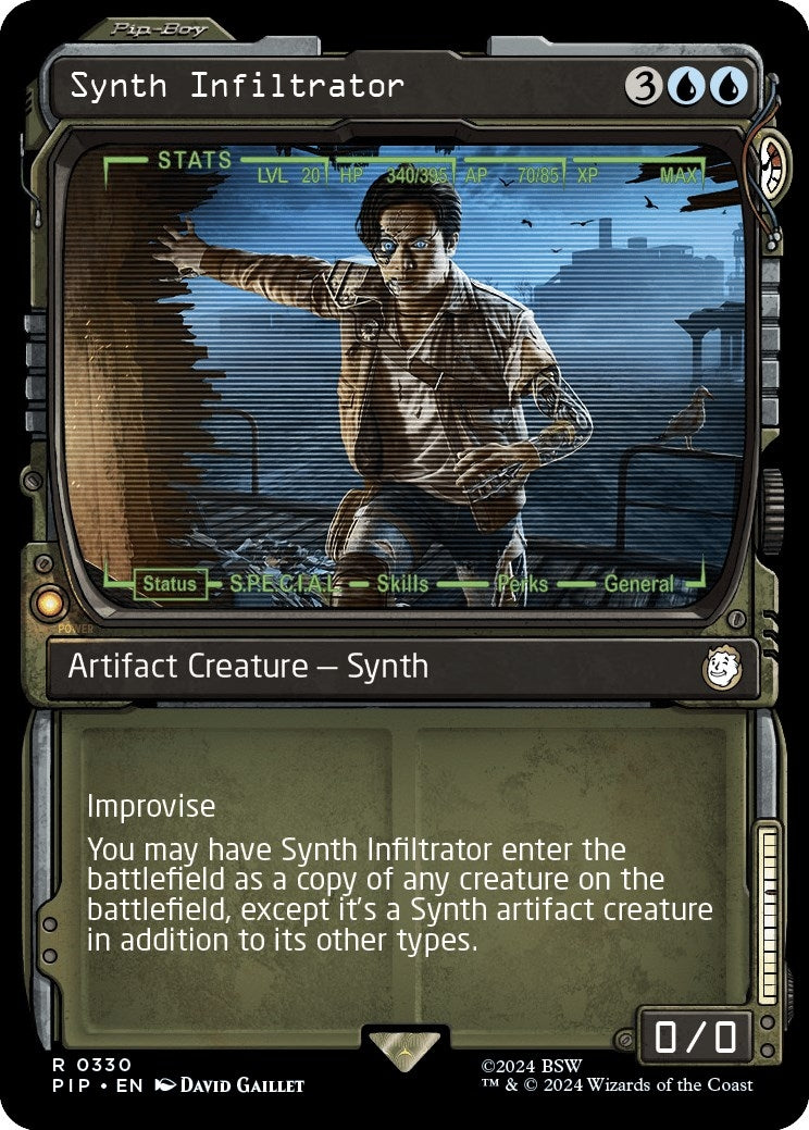 Synth Infiltrator (Showcase) (330) (Universes Beyond: Fallout)