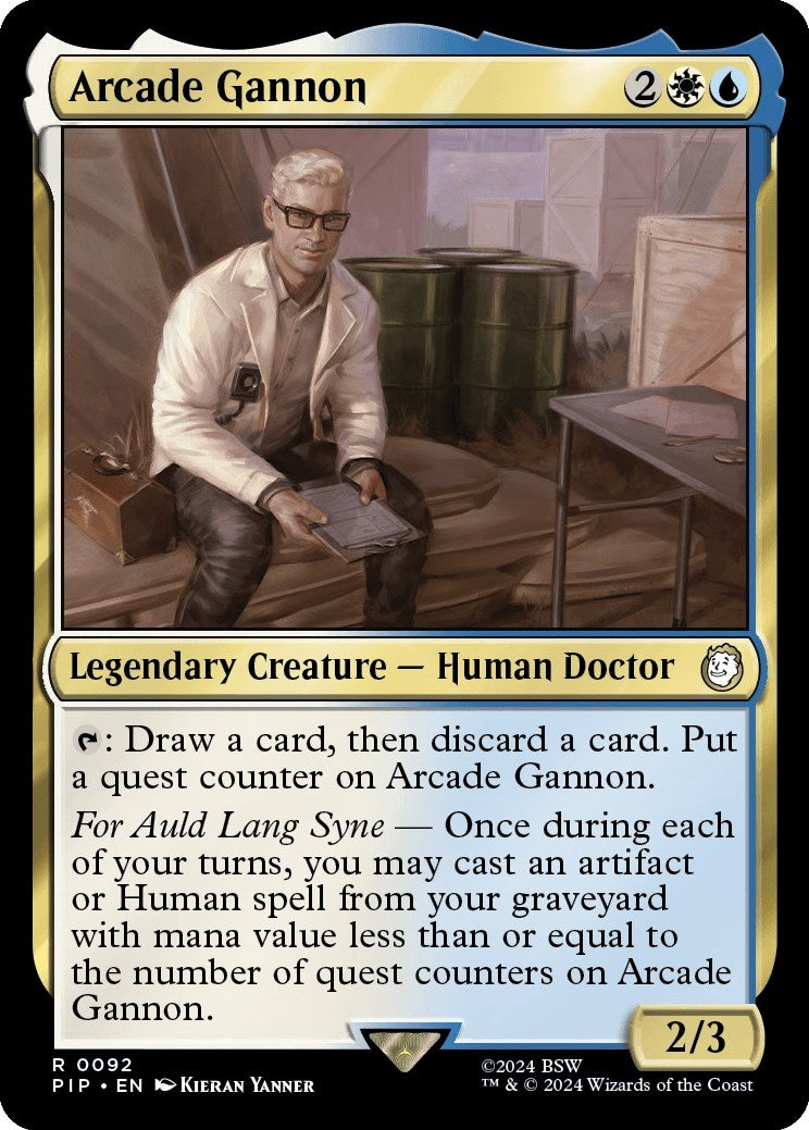 Arcade Gannon (92) (Universes Beyond: Fallout)
