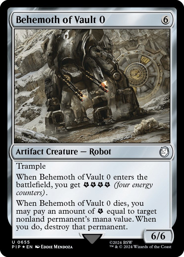 Behemoth of Vault 0 (Surge Foil) (655) (Universes Beyond: Fallout)