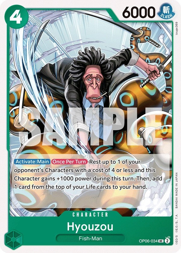 Image for Hyouzou (OP06-034) (Wings of the Captain) - One Piece Card Game
