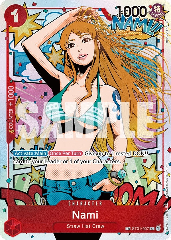 Image for Nami (TR) (ST01-007) (Wings of the Captain) - One Piece Card Game