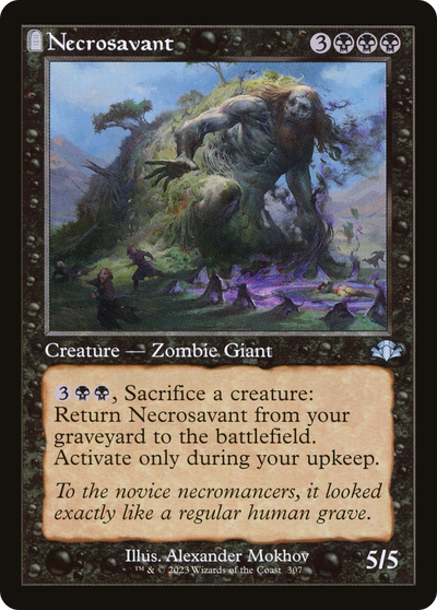 Necrosavant (DMR-307) - Dominaria Remastered: (tombstone)