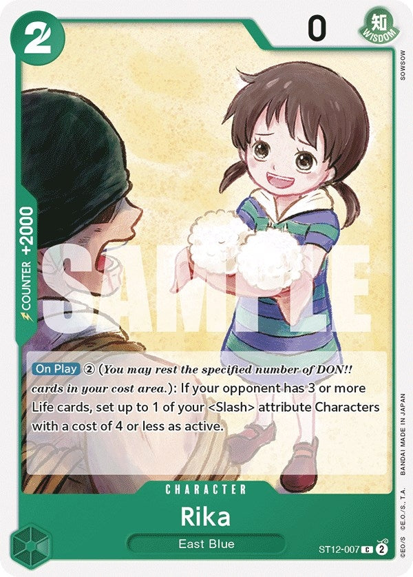 Image for Rika (ST12-007) (Starter Deck 12: Zoro and Sanji) - One Piece Card Game