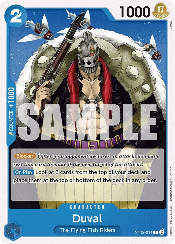 Duval (ST12-014) (Starter Deck 12: Zoro and Sanji)