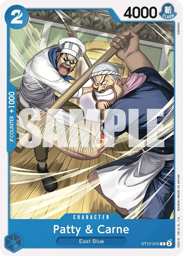Image for Patty & Carne (ST12-015) (Starter Deck 12: Zoro and Sanji) - One Piece Card Game