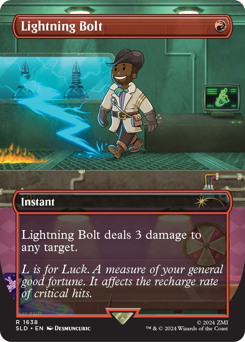 Lightning Bolt (1638) (1638) (Secret Lair Drop Series)