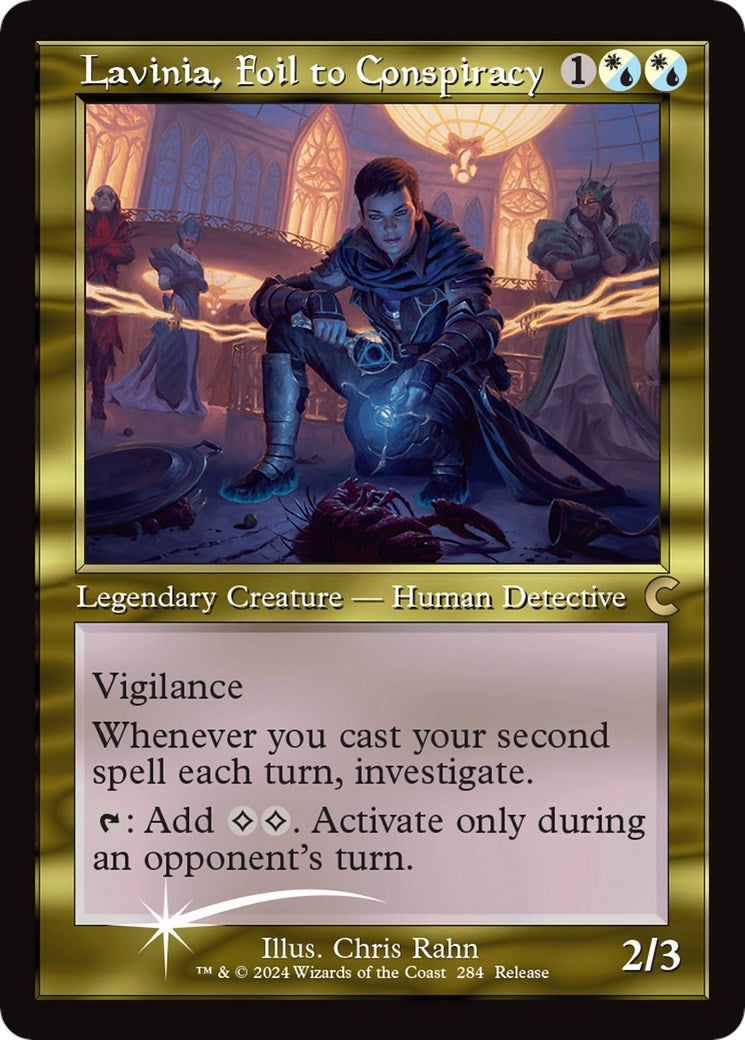 Lavinia, Foil to Conspiracy (Retro Frame) (284) (Ravnica: Clue Edition)