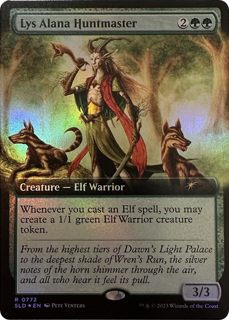 Lys Alana Huntmaster (Extended Art) (772) (Secret Lair Drop Series)