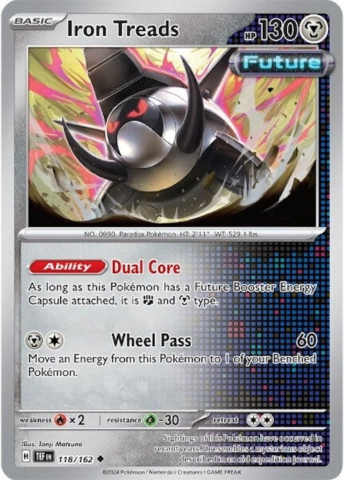 Image for Iron Treads (118/162) (SV05: Temporal Forces) - Pokemon