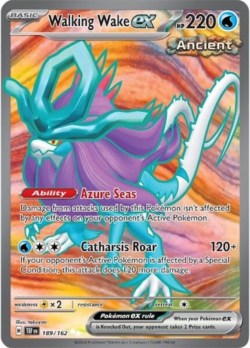 Walking Wake ex (189/162) (SV05: Temporal Forces)