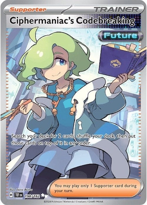 Image for Ciphermaniac's Codebreaking (198/162) (SV05: Temporal Forces) - Pokemon