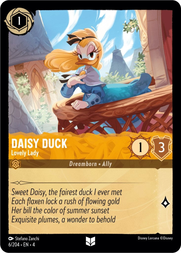 Daisy Duck - Lovely Lady (6/204) (Ursula's Return)