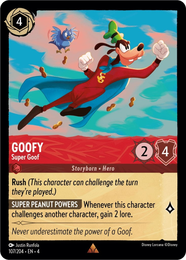 Goofy - Super Goof (107/204) (Ursula's Return)