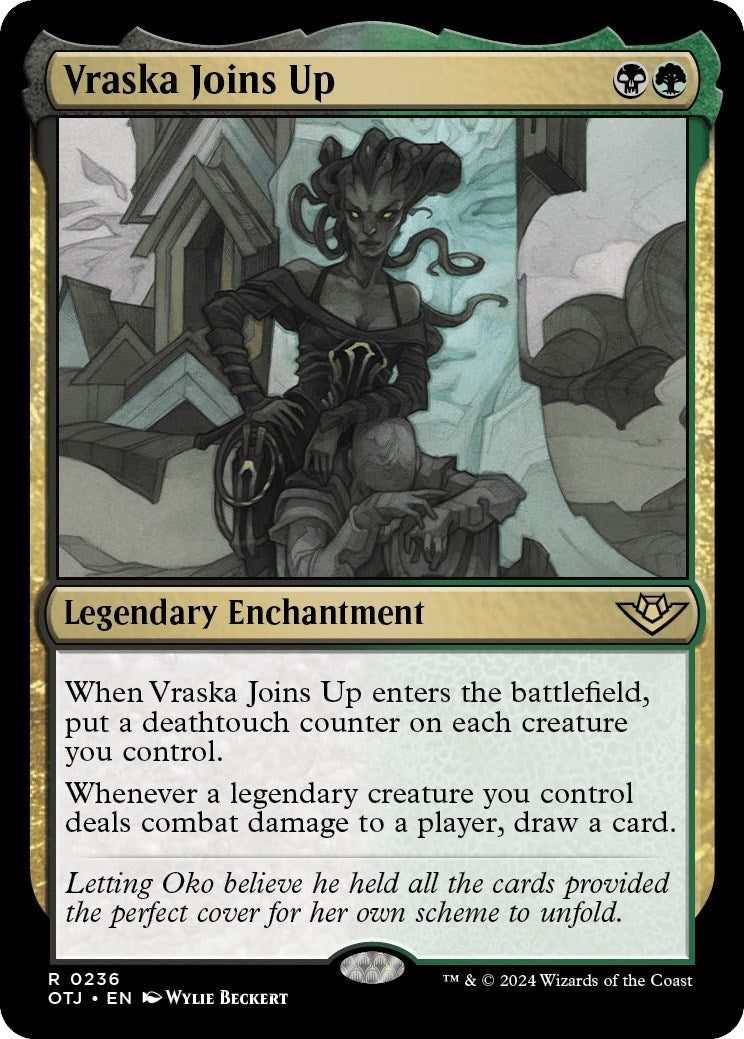 Vraska Joins Up (236) (Outlaws of Thunder Junction)