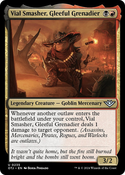 Vial Smasher, Gleeful Grenadier (235) (Outlaws of Thunder Junction)