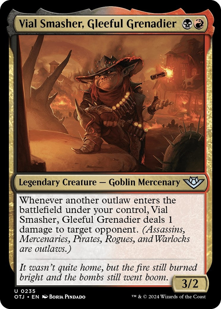 Vial Smasher, Gleeful Grenadier (235) (Outlaws of Thunder Junction)