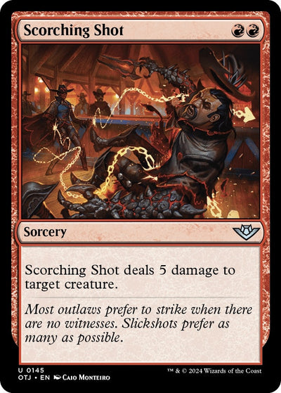 Scorching Shot (145) (Outlaws of Thunder Junction)