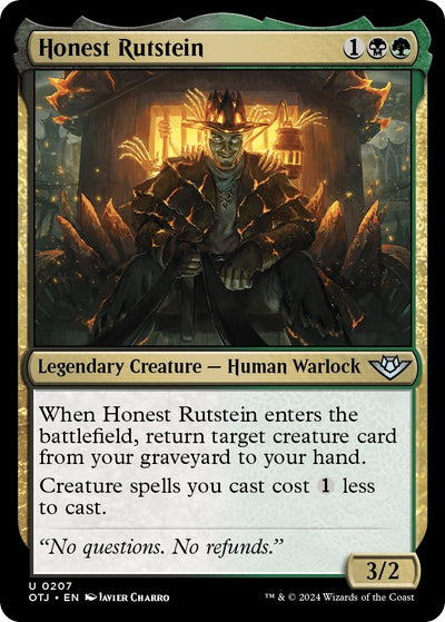 Honest Rutstein (207) (Outlaws of Thunder Junction)