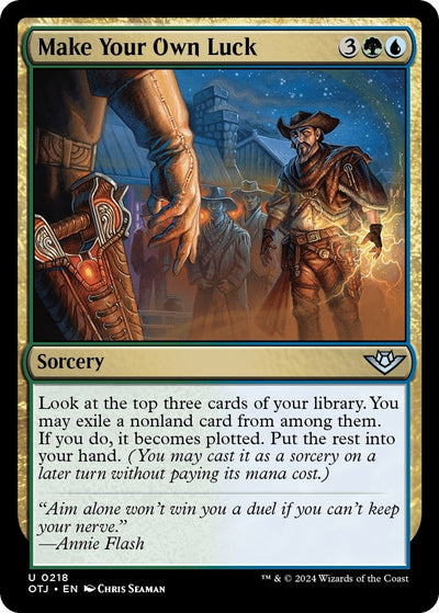 Make Your Own Luck (218) (Outlaws of Thunder Junction)