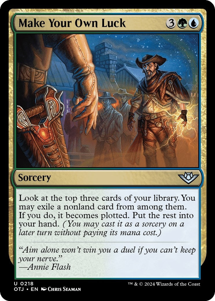 Make Your Own Luck (218) (Outlaws of Thunder Junction)