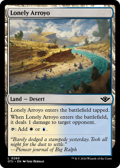 Lonely Arroyo (260) (Outlaws of Thunder Junction)