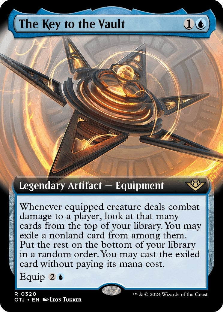 The Key to the Vault (Extended Art) (320) (Outlaws of Thunder Junction)