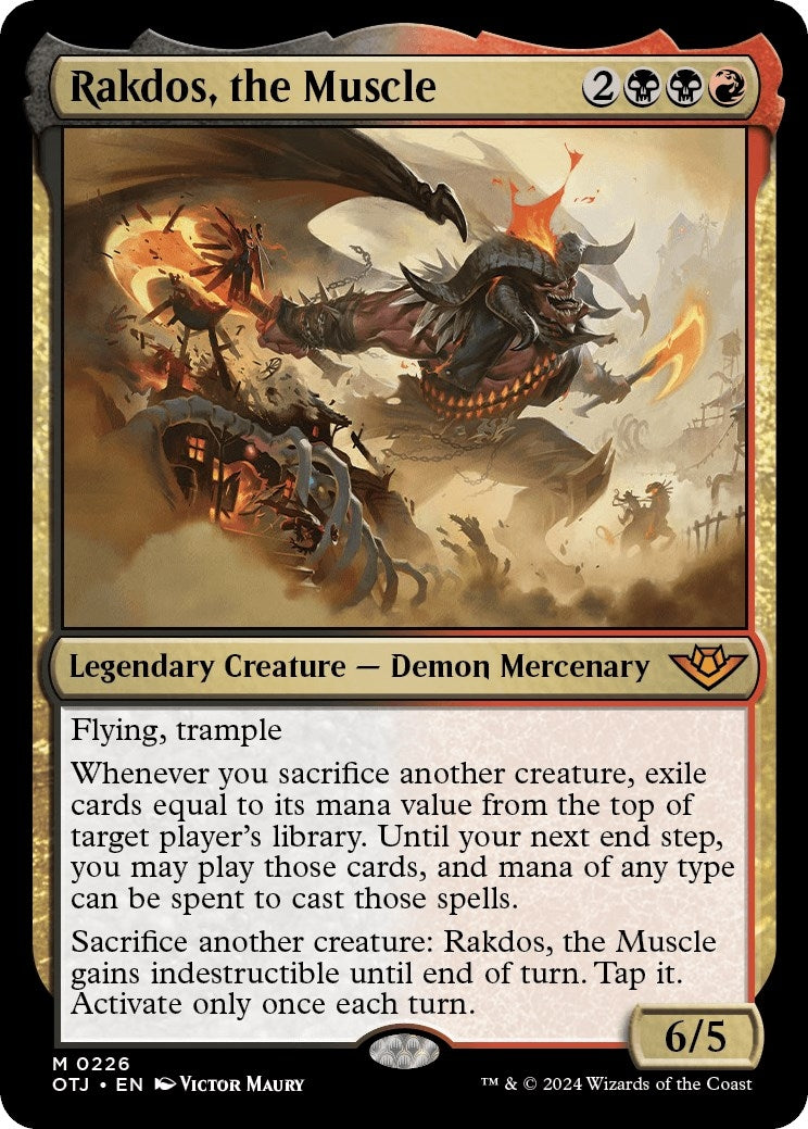 Rakdos, the Muscle (226) (Outlaws of Thunder Junction)