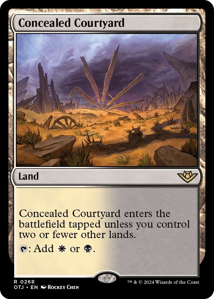 Concealed Courtyard (268) (Outlaws of Thunder Junction)
