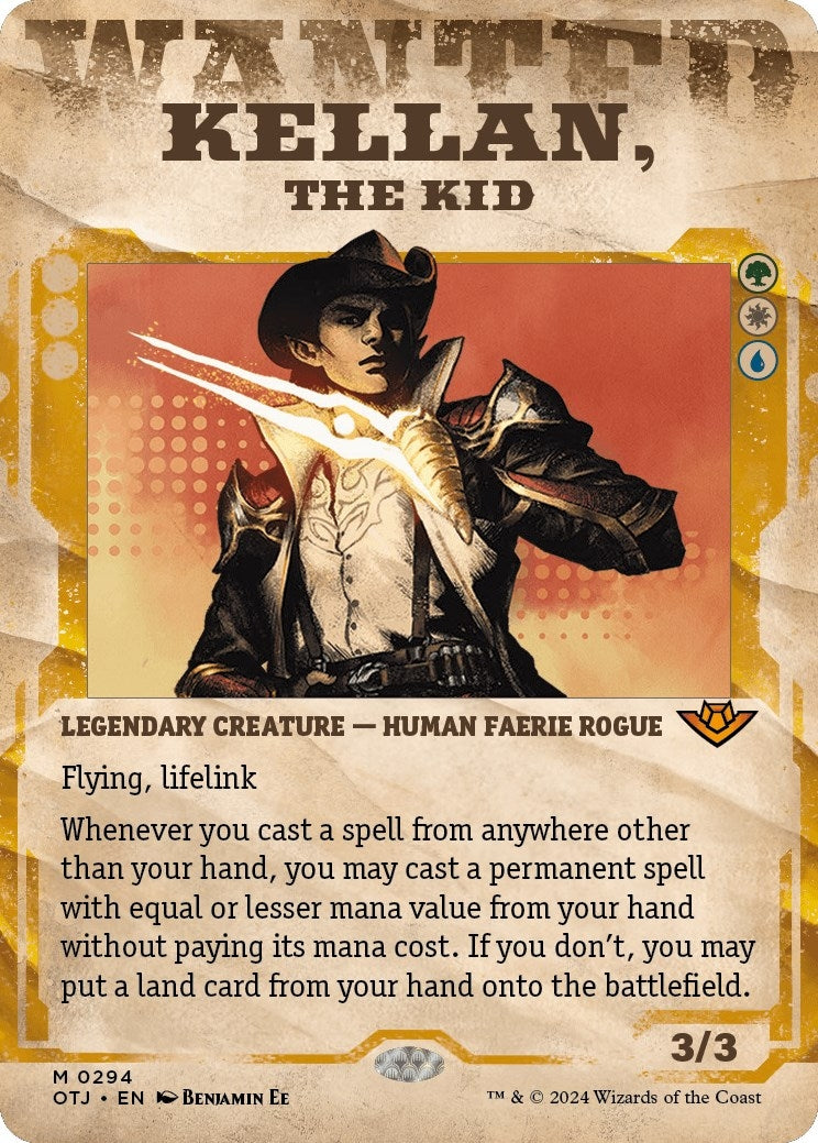 Kellan, the Kid (Showcase) (294) (Outlaws of Thunder Junction)
