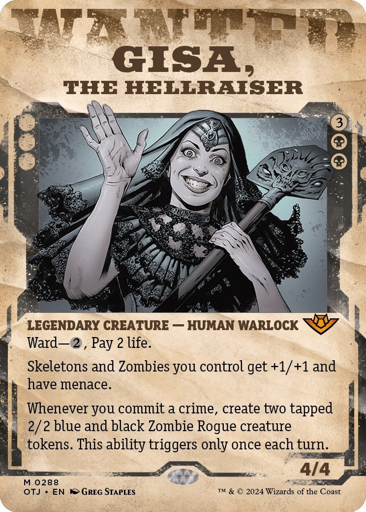 Gisa, the Hellraiser (Showcase) (288) (Outlaws of Thunder Junction)